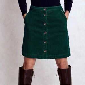 J. Crew Factory Teal Blue A-Line Skirt